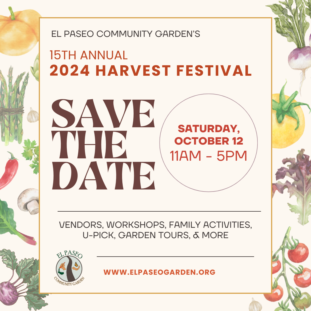 Save the Date: Harvest Festival 10/12